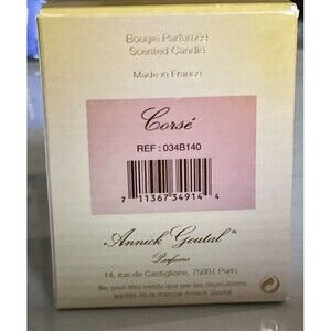 Annick Goutal  Bougie Parfumee Corse Candle made in France 4.7 oz